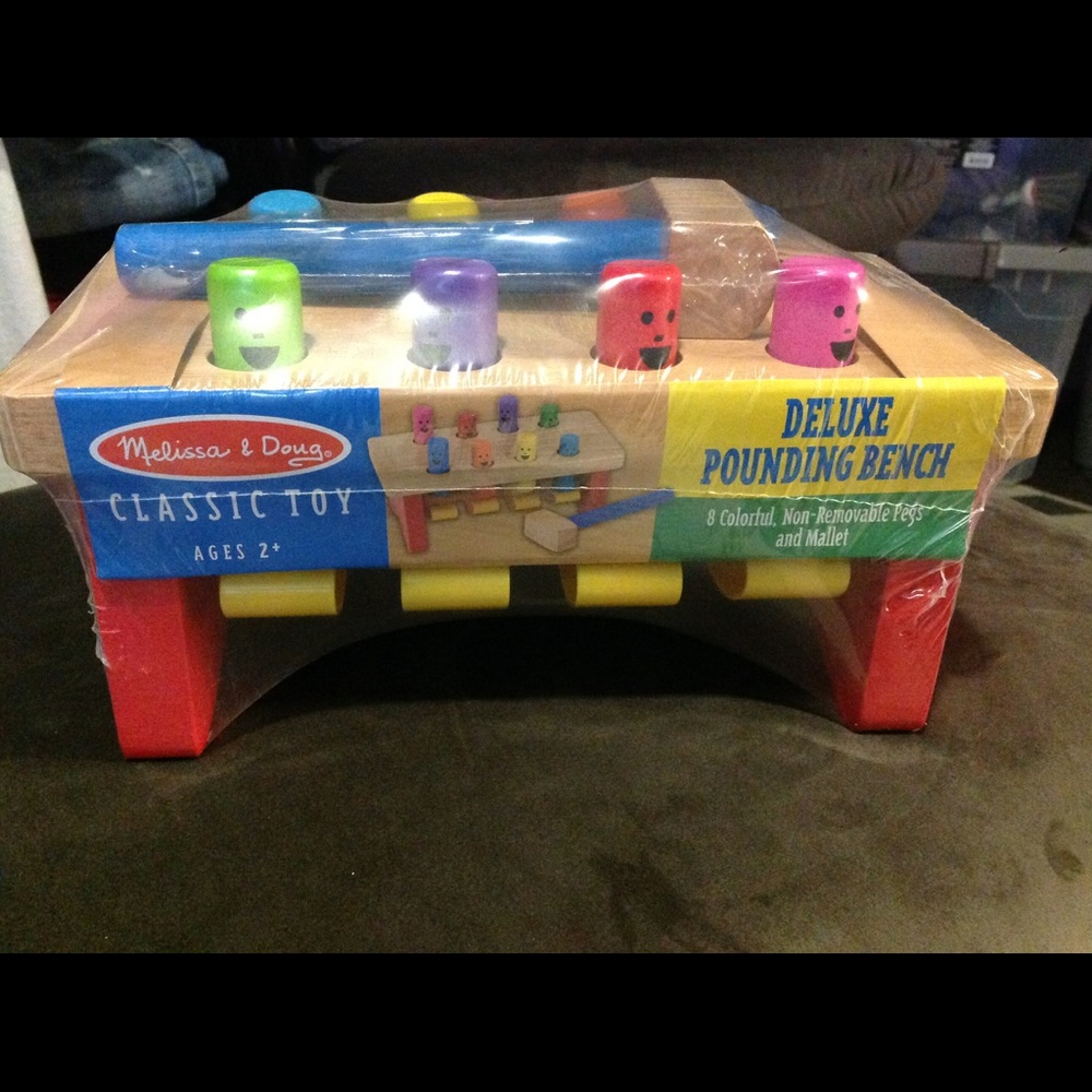 Melissa & Doug Deluxe Pounding Bench